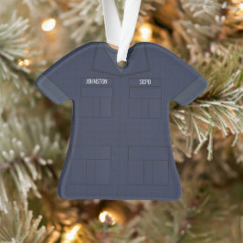 Adorno Ocupación Uniforme de Blue Ripstop