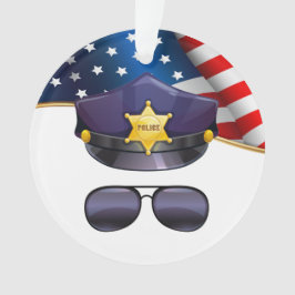 Adorno Oficial de policía