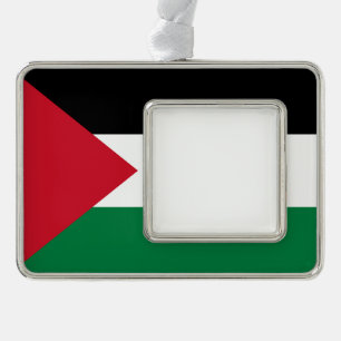 Adorno oficialmente bandera del Estado de Palestina