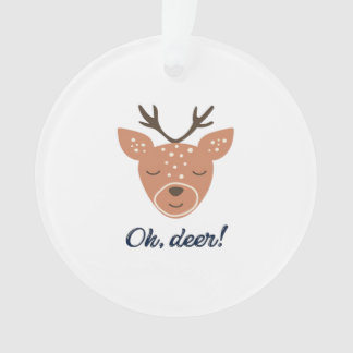 Adorno Oh Deer Deer Love Save The Deer CrAcrylic Ornament