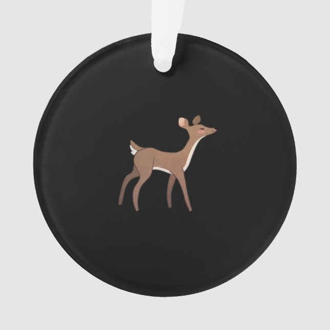 Adorno Oh Deer Me Whimsical Creative Design (Anverso)