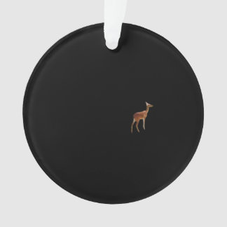 Adorno Oh Deer Minimal Design Acrylic Ornament
