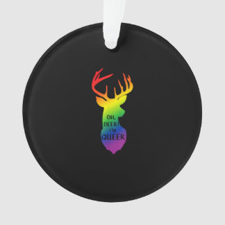 Adorno Oh Deer Queer Pride Celebration Funny LGBT Gift