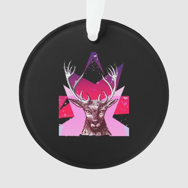 Adorno Oh Deer Whimsical Creative Design (Anverso)