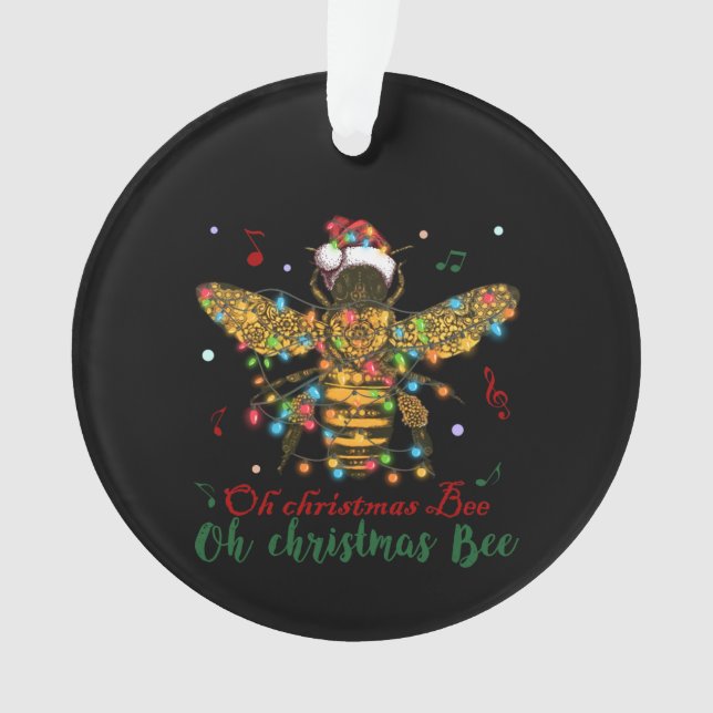 Adorno Oh Navidades Bee| Oh Navidades Bee (Anverso)