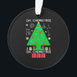 Adorno Oh Químist Chemist Tree Funny Science Navidades<br><div class="desc">Oh Químist Chemist Tree Funny Science Navidades</div>