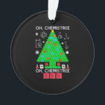 Adorno Oh Químist Chemist Tree Funny Science Navidades<br><div class="desc">Oh Químist Chemist Tree Funny Science Navidades</div>