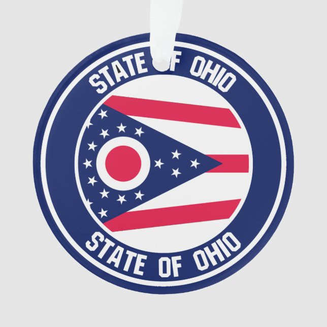 Adorno Ohio Round Emblem (Anverso)