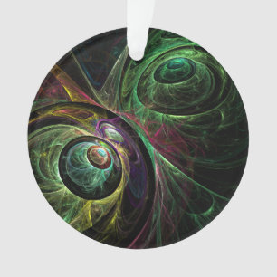 Adorno Ojo a Ojo Resumen Arte Círculo Acrílico