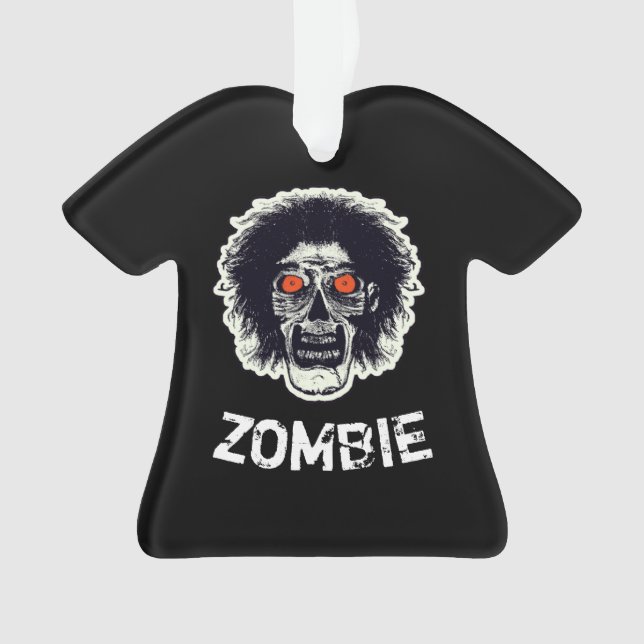 Adorno Ojos naranjas de ZOMBIE (Anverso)
