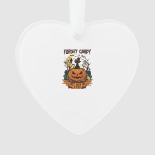 Adorno Olvidar Caramelo Solo Dame Gato Halloween Calabaza