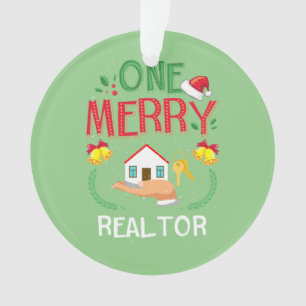Adorno One Merry Realtor Real Estate Ugly Christmas