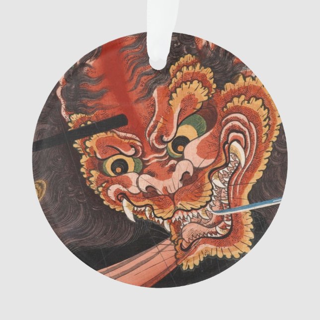 Adorno Oni King Shutendoji vs. Minamoto no Yorimitsu (Anverso)