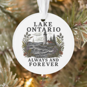 Adorno Ontario Lago Siempre Y Por Siempre
