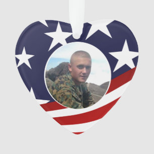 Adorno Oración militar con foto