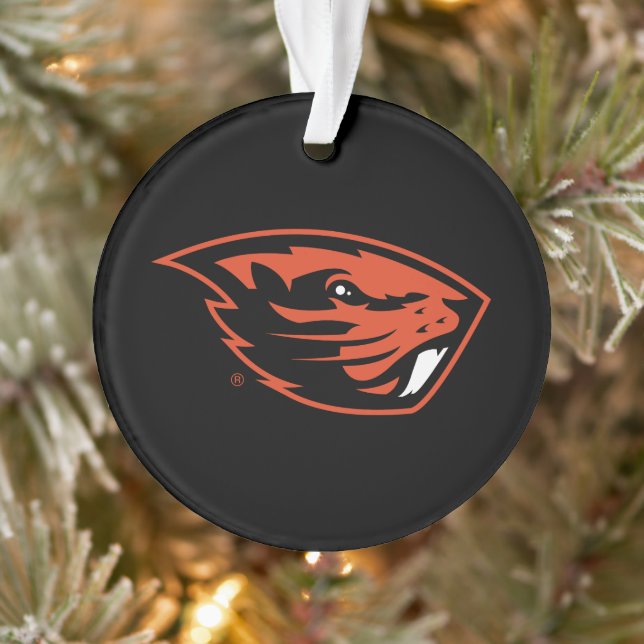 Adorno Oregon State Beavers | Cabeza de castor (Árbol)