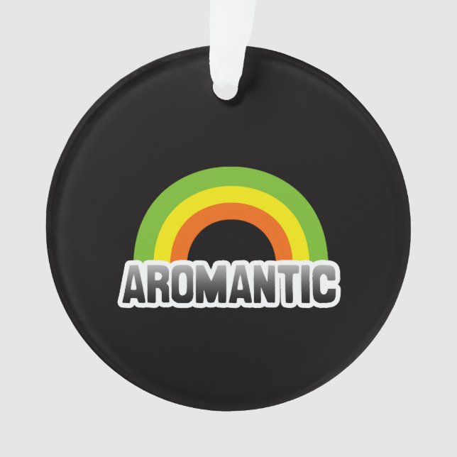 Adorno Orgullo Aromántico (Anverso)