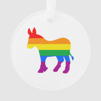 Adorno Orgullo democrático LGBTQ