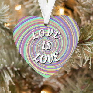 Adorno Orgullo Love Is Love