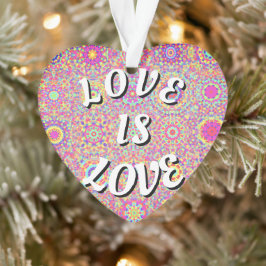 Adorno Orgullo Love Is Love