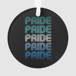 Adorno Orgullo Retro Gay Masculino Orgullo