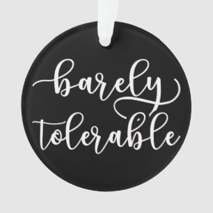 Adorno Orgullo Y Prejuicio - Apenas Tolerable I
