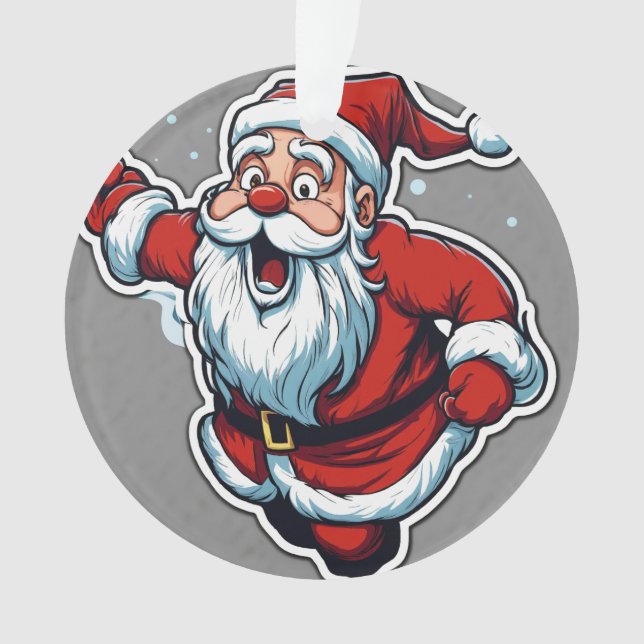 Adorno "Ornamento acrílico festivo - Celebrar la temporad (Anverso)