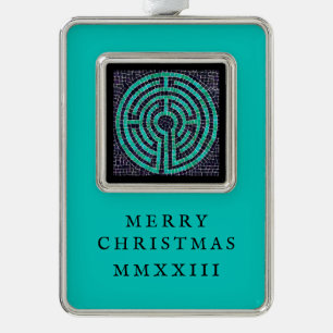 Adorno Ornamento con marco vertical LABYRINTH III