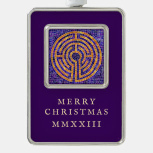 Adorno Ornamento con marco vertical LABYRINTH MOSAIC