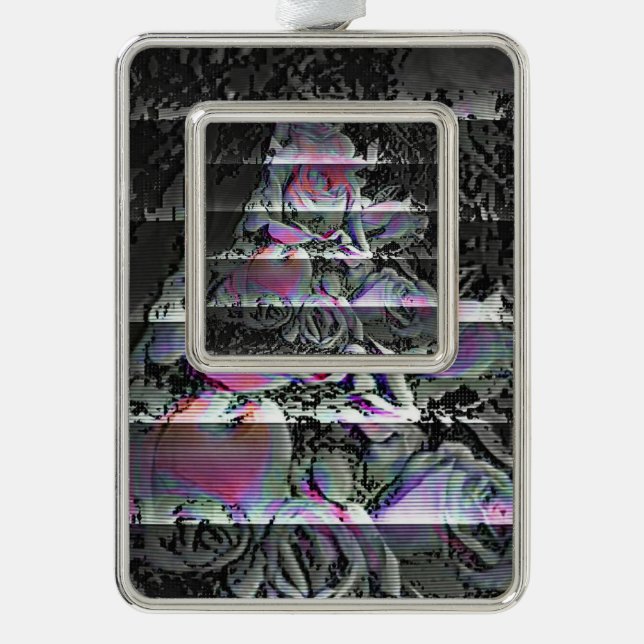 Adorno Ornamento de Navidad Techno Bouquet (Anverso)