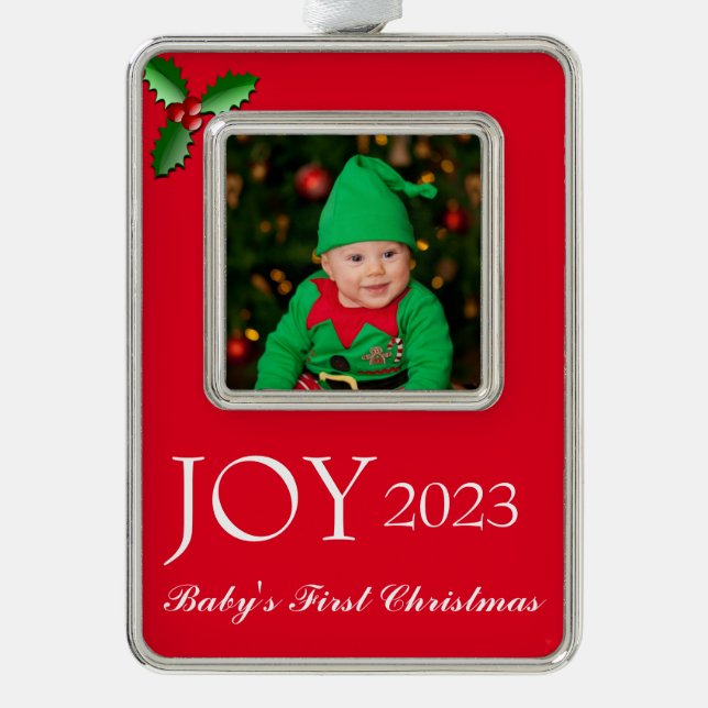 Adorno Ornamento fotográfico enmarcado de Chris en primer (Anverso)
