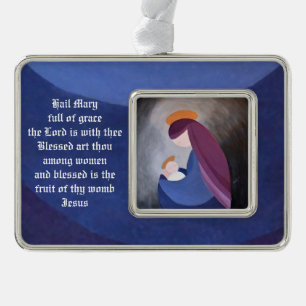 Adorno Ornamento horizontal Madonna y Child