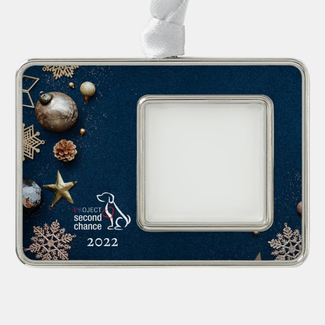 Adorno Ornamento navideño personalizable (Anverso)