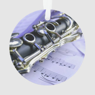 Adorno Orquesta de bandas de música de chapa Clarinet