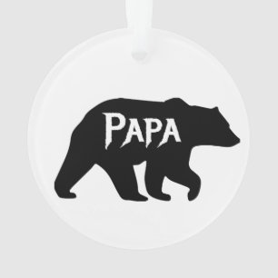 Adorno Oso PAPA, papi, papá, día del padre