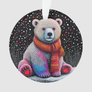 Adorno Oso polar lindo