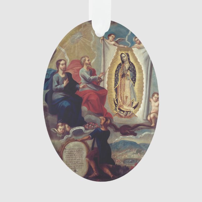 Adorno Our Lady of Guadalupe | Religious Keepsake (Anverso)