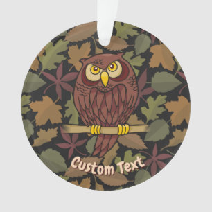 Adorno Owl Personalizado Ornament