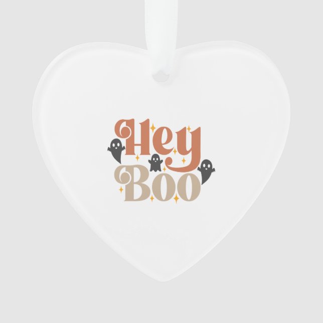 Adorno Oye Boo Boho Halloween Oye Boo Fantasma (Anverso)