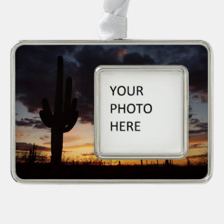 Adorno Paisaje del desierto Saguaro Sunset III Arizona
