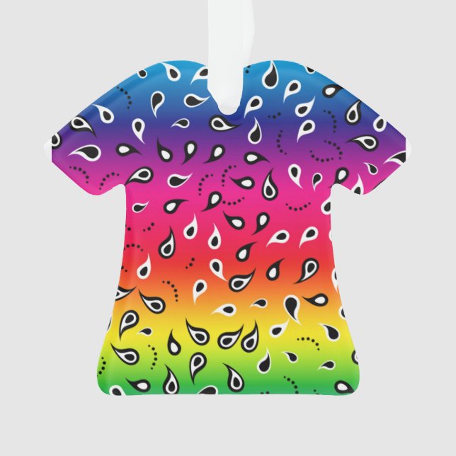 Adorno Paisley Rainbow (Anverso)