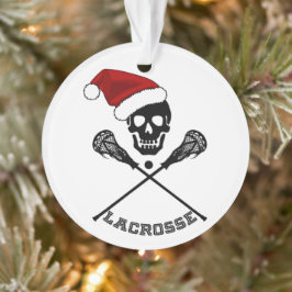 Adorno Palos de Lacrosse de Navidad