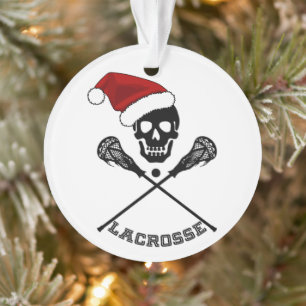 Adorno Palos de Lacrosse de Navidad