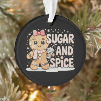 Adorno Pan de Jengibre Azucarado Bougie Rosa Navidad Navi