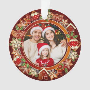 Adorno & Pan de Jengibre Navidad I Recuerdo de Vacaciones