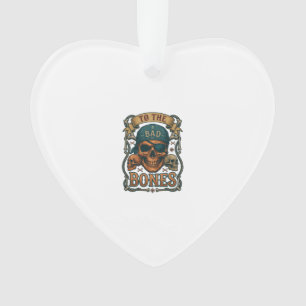 Adorno Pañuelo de banda de cráneo de pirata de huesos mal