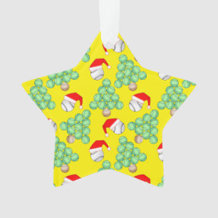 Adorno Papá Noel en el béisbol