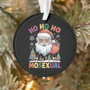 Adorno Papá Noel Navideño Homosexual Fiesta Orgullo Gay