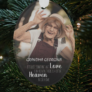 Adorno para árbol de Navidad en tributo a la abuel