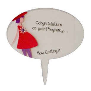 Adorno Para Tarta ¡enhorabuena en su embarazo!